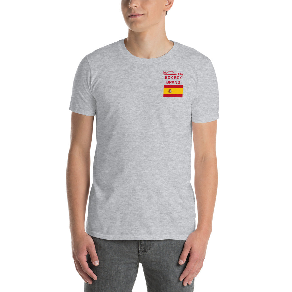 2024 Spanish Grand Prix Reverse Short-Sleeve Unisex T-Shirt