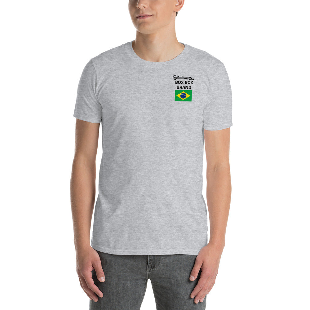 2023 Brazil Grand Prix Reverse Short-Sleeve Unisex T-Shirt