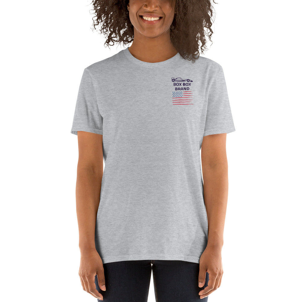 2023 Las Vegas Grand Prix Reverse Short-Sleeve Unisex T-Shirt