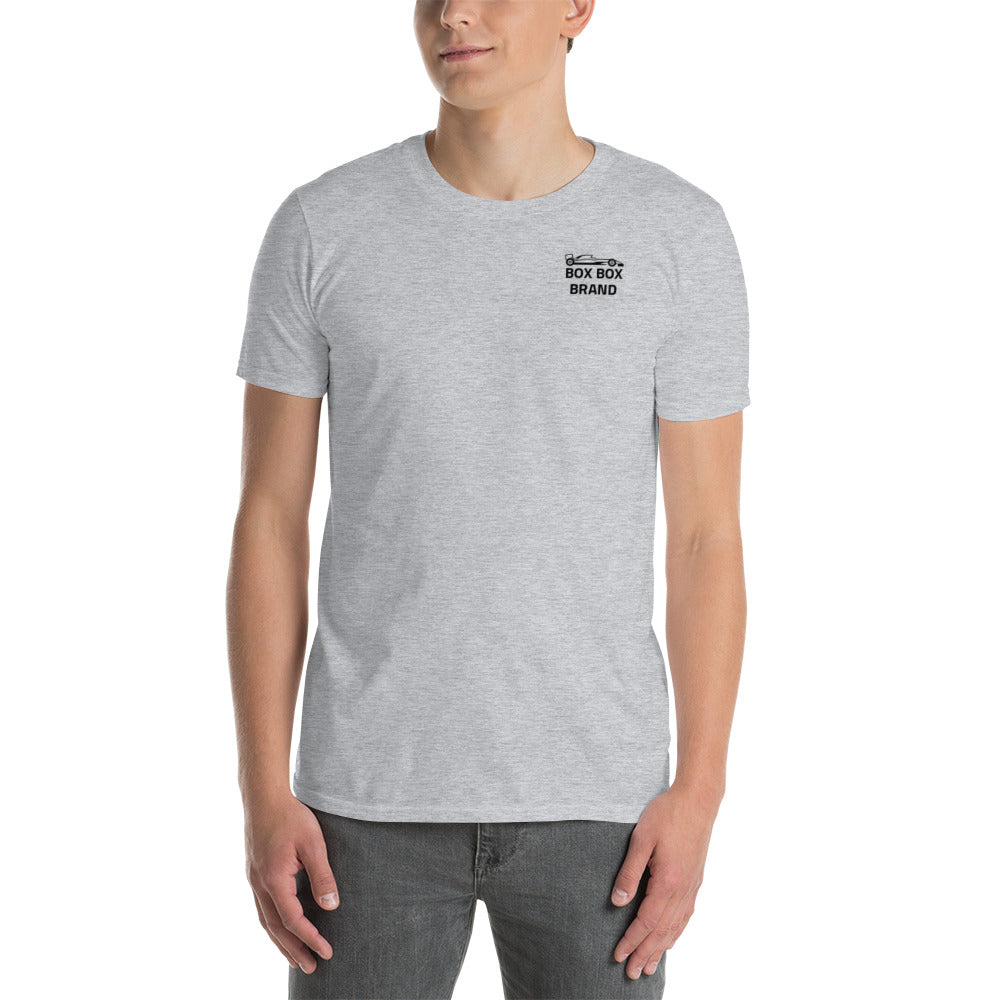 Box Box (curve) Reverse Short-Sleeve Unisex T-Shirt
