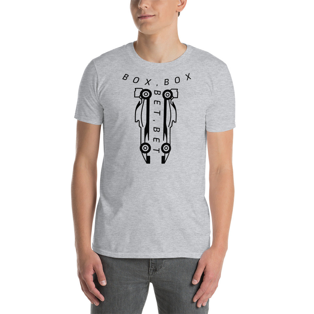 Box,Box Bet,Bet Short-Sleeve Unisex T-Shirt