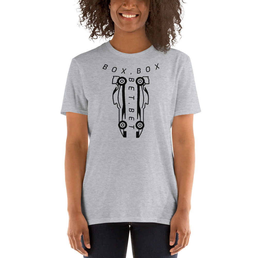 Box,Box Bet,Bet Short-Sleeve Unisex T-Shirt