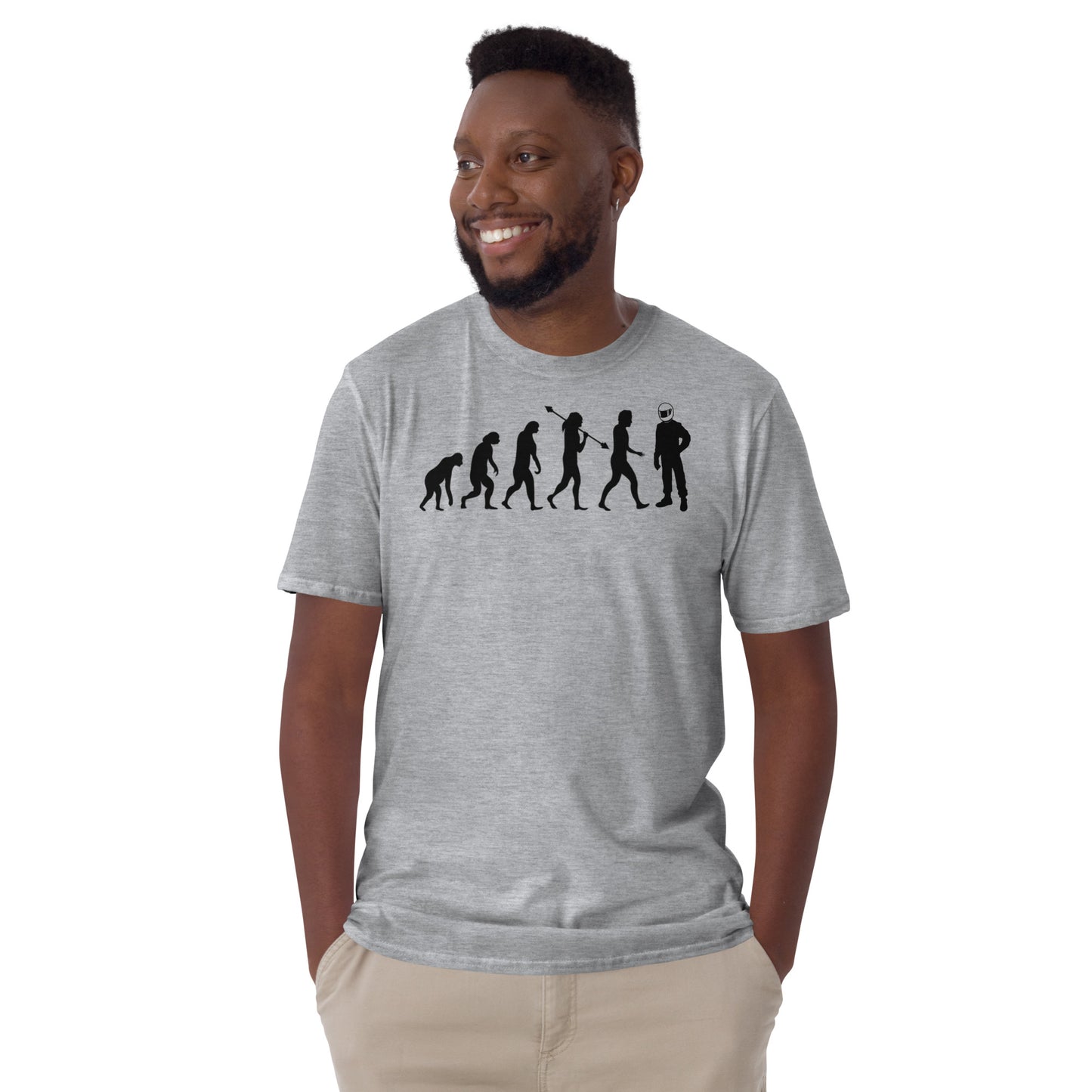 Evolution Reverse Short-Sleeve Unisex T-Shirt