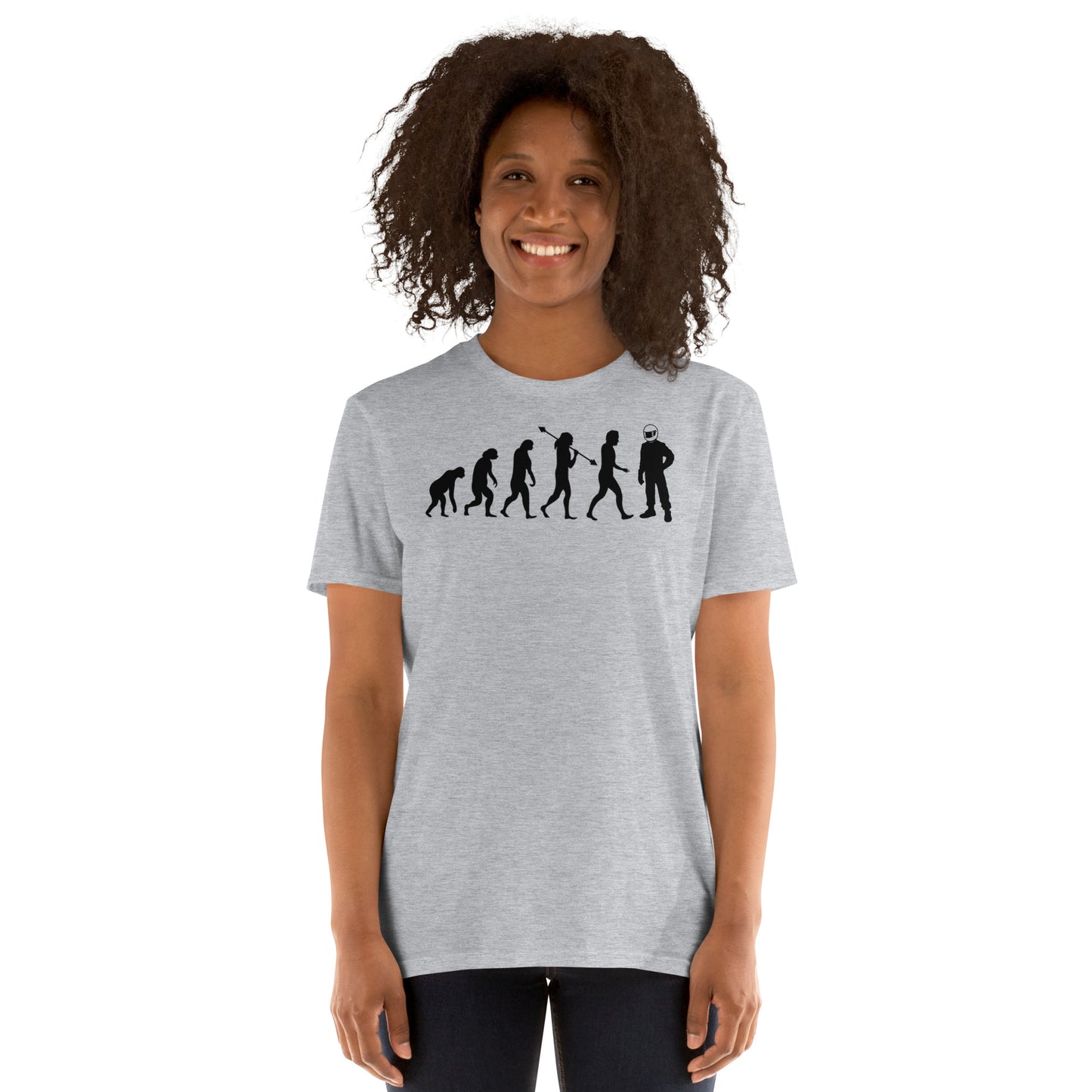 Evolution Reverse Short-Sleeve Unisex T-Shirt