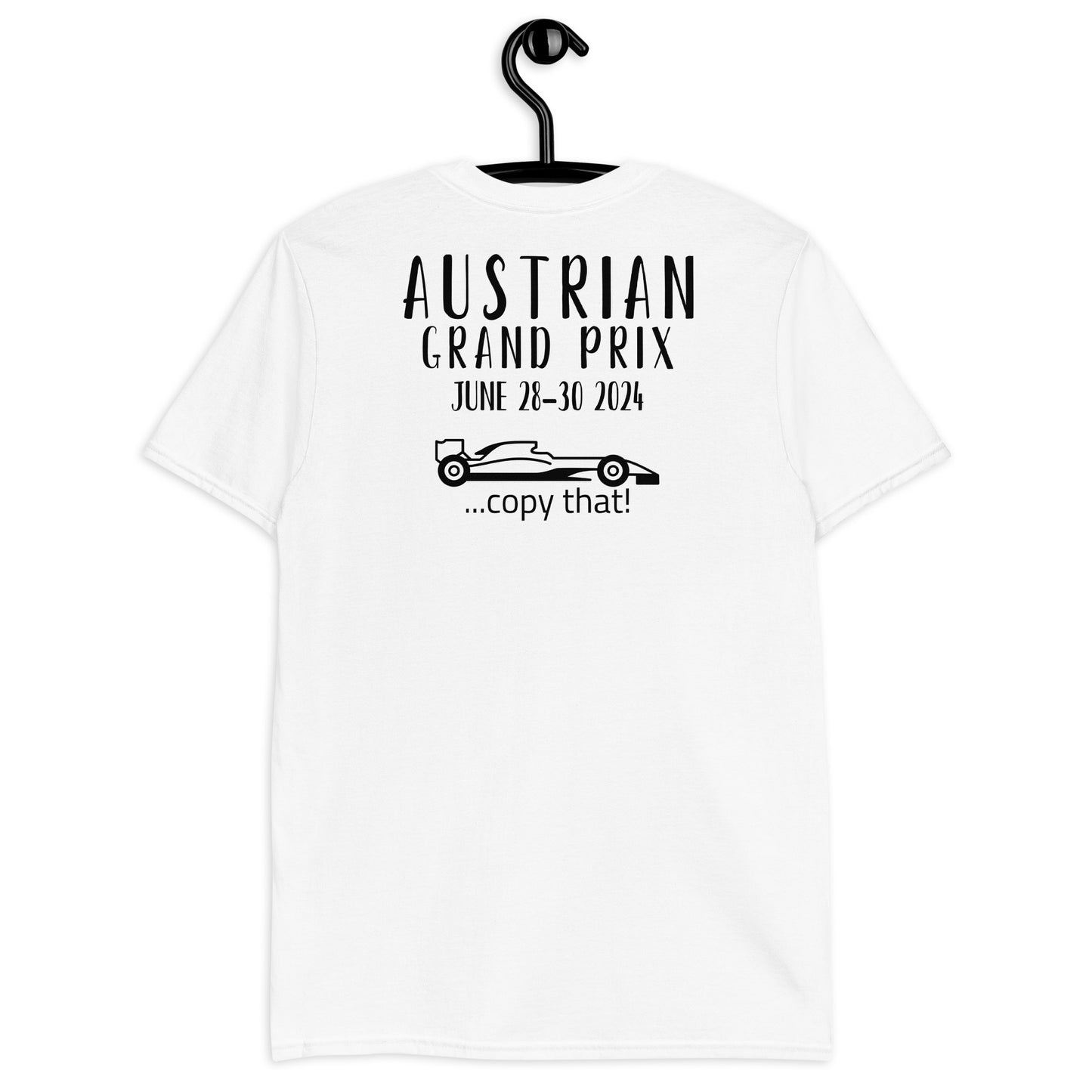 2024 Austrian Grand Prix Reverse Short-Sleeve Unisex T-Shirt
