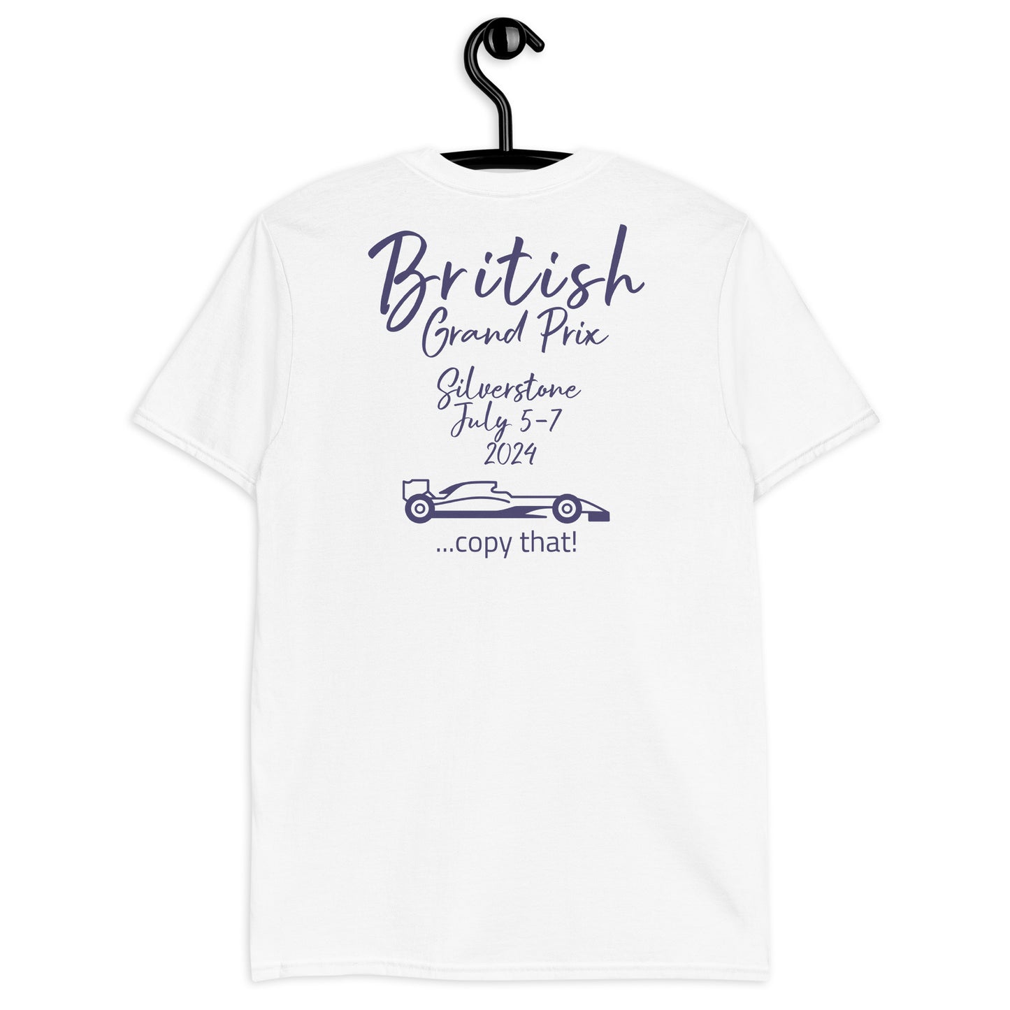 2024 British Grand Prix Silverstone Reverse Short-Sleeve Unisex T-Shirt