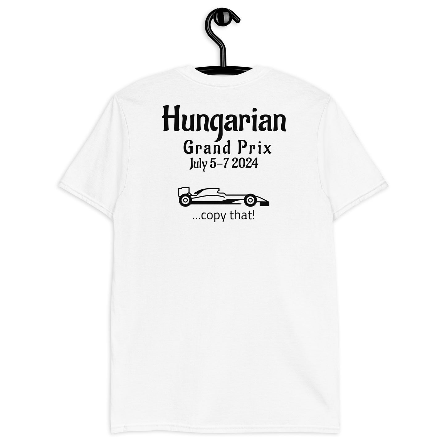 2024 Hungarian Grand Prix Reverse Short-Sleeve Unisex T-Shirt