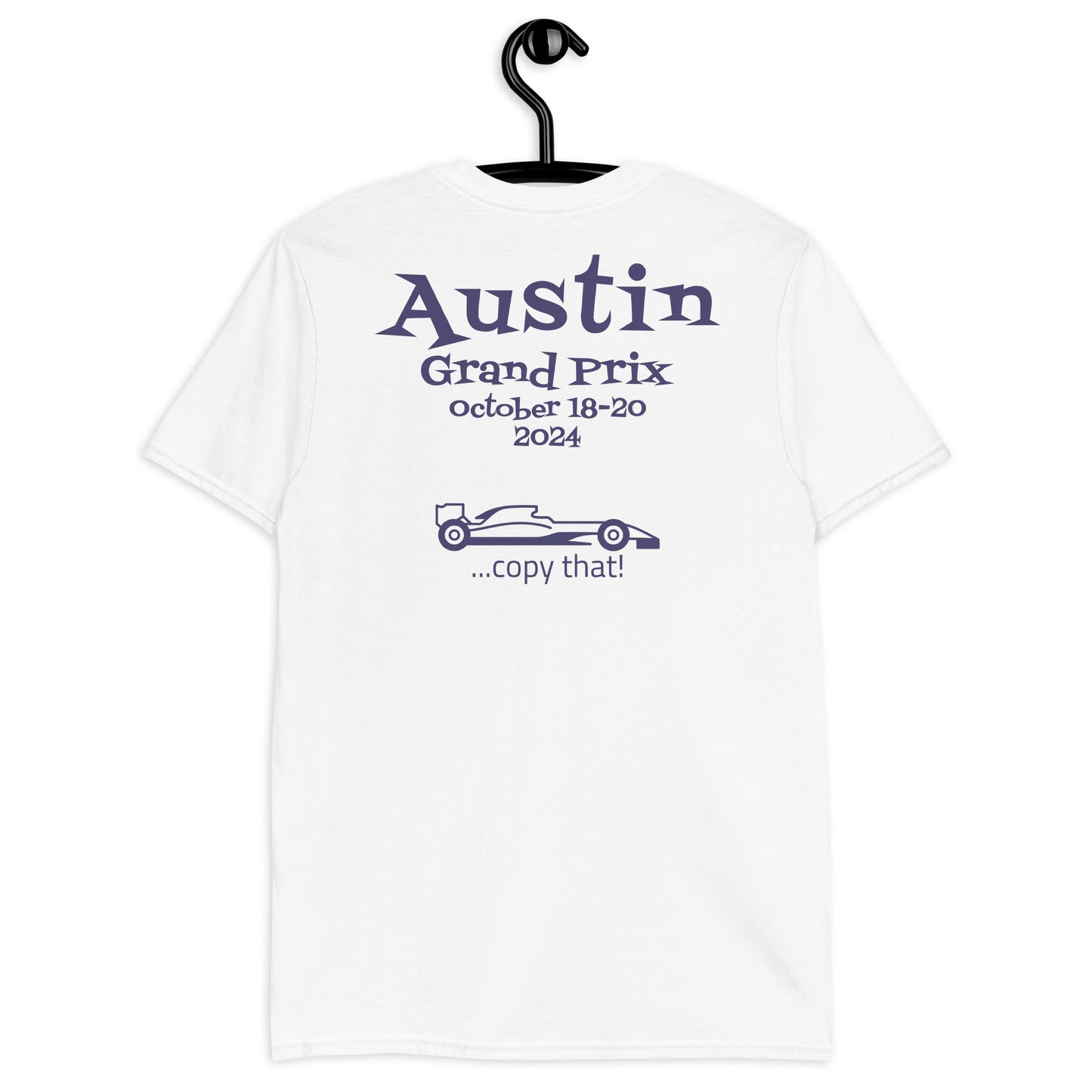 2024 Austin Grand Prix Reverse Short-Sleeve Unisex T-Shirt