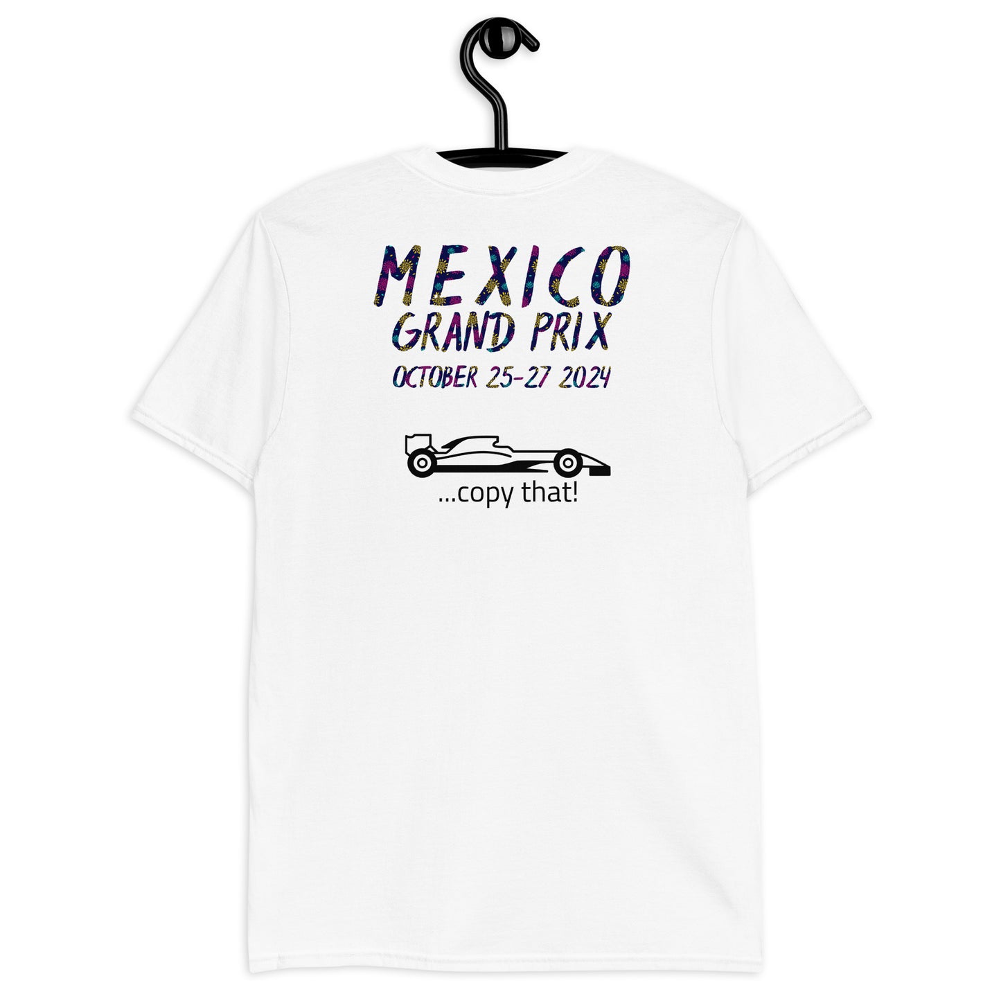 2024 Mexico Grand Prix Reverse Short-Sleeve Unisex T-Shirt