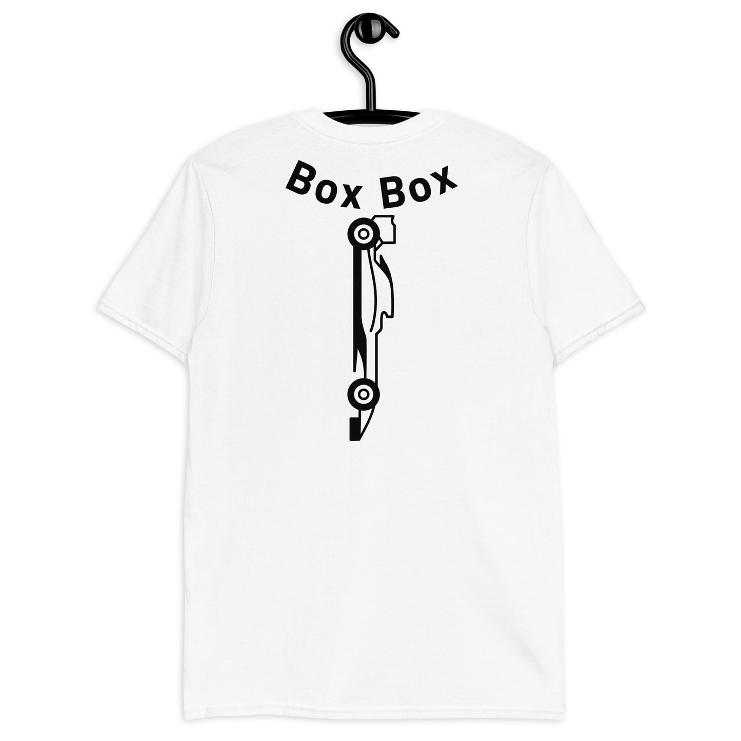Box Box (curve) Reverse Short-Sleeve Unisex T-Shirt