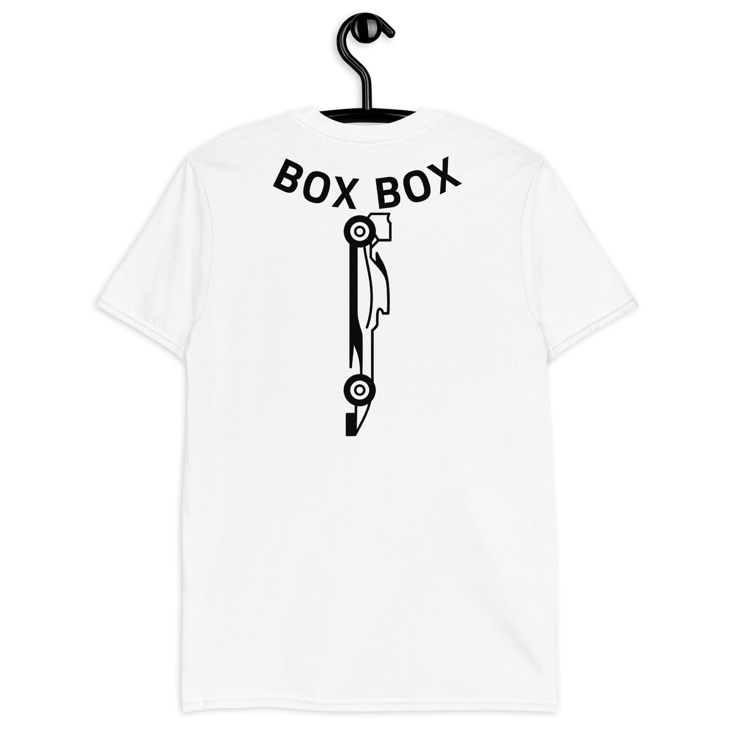 BOX BOX (curve) Reverse Short-Sleeve Unisex T-Shirt