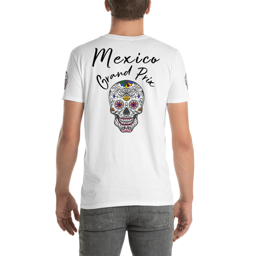 Mexico Gran Prix Reverse (Skull) Short-Sleeve Unisex T-Shirt