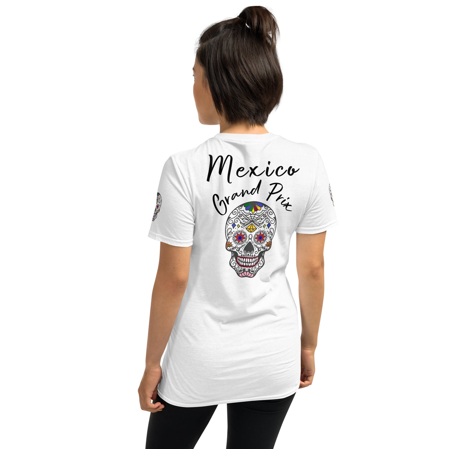 Mexico Gran Prix Reverse (Skull) Short-Sleeve Unisex T-Shirt