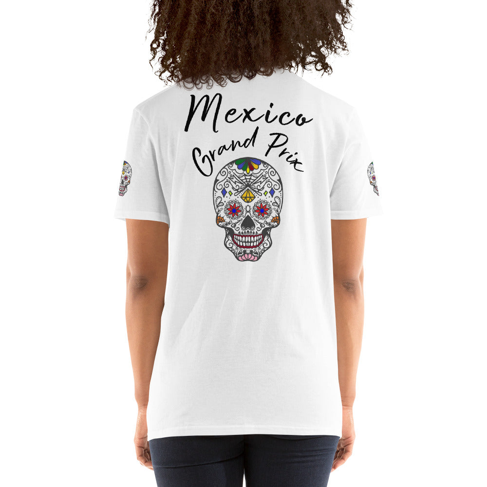 Mexico Gran Prix Reverse (Skull) Short-Sleeve Unisex T-Shirt