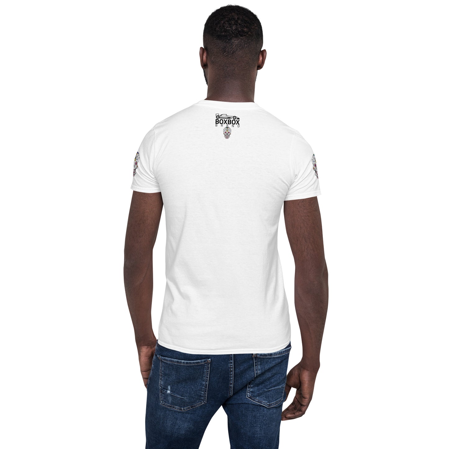 Mexico Grand Prix Front (Skull) Short-Sleeve Unisex T-Shirt