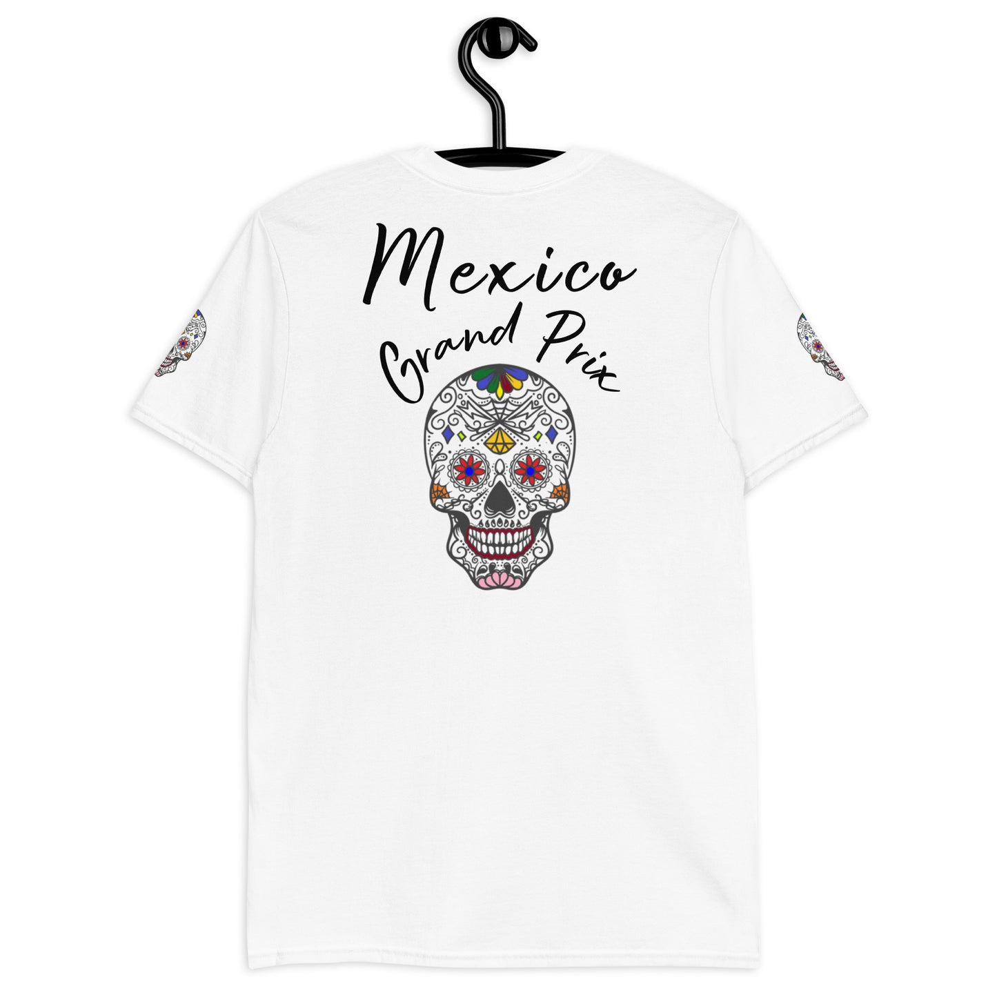 Mexico Grand Prix Reverse (Skull) Short-Sleeve Unisex T-Shirt