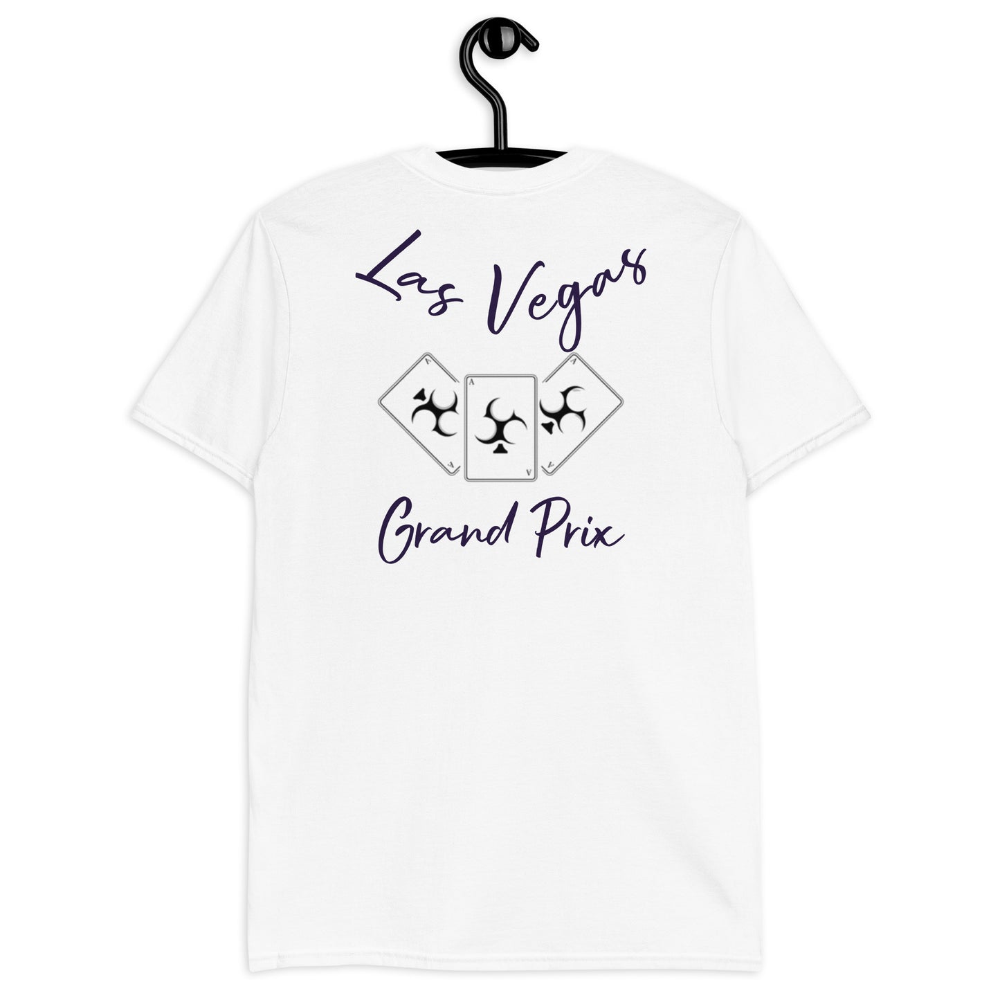 Las Vegas Grand Prix Reverse (cards) Short-Sleeve Unisex T-Shirt