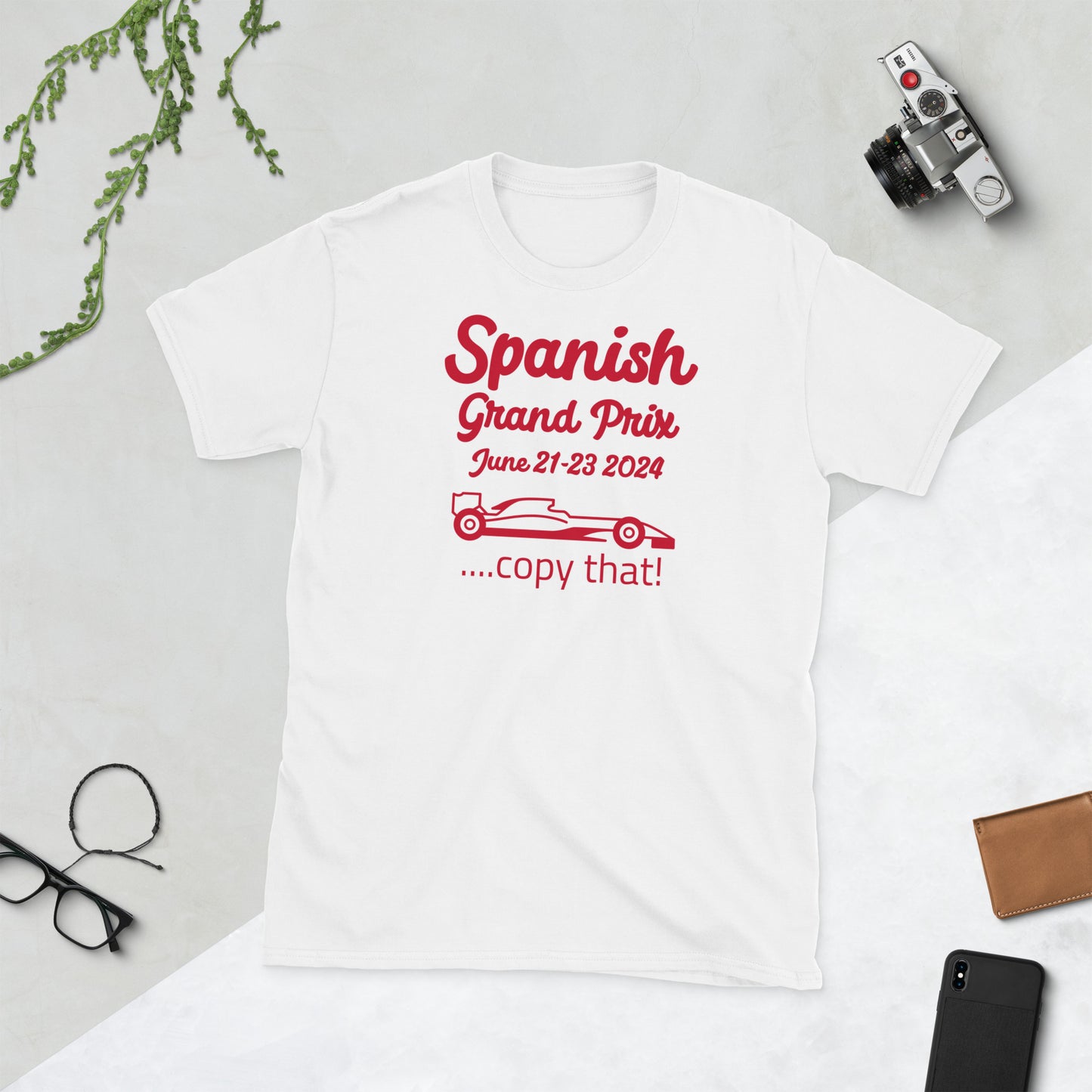 2024 Spanish Grand Prix Short-Sleeve Unisex T-Shirt