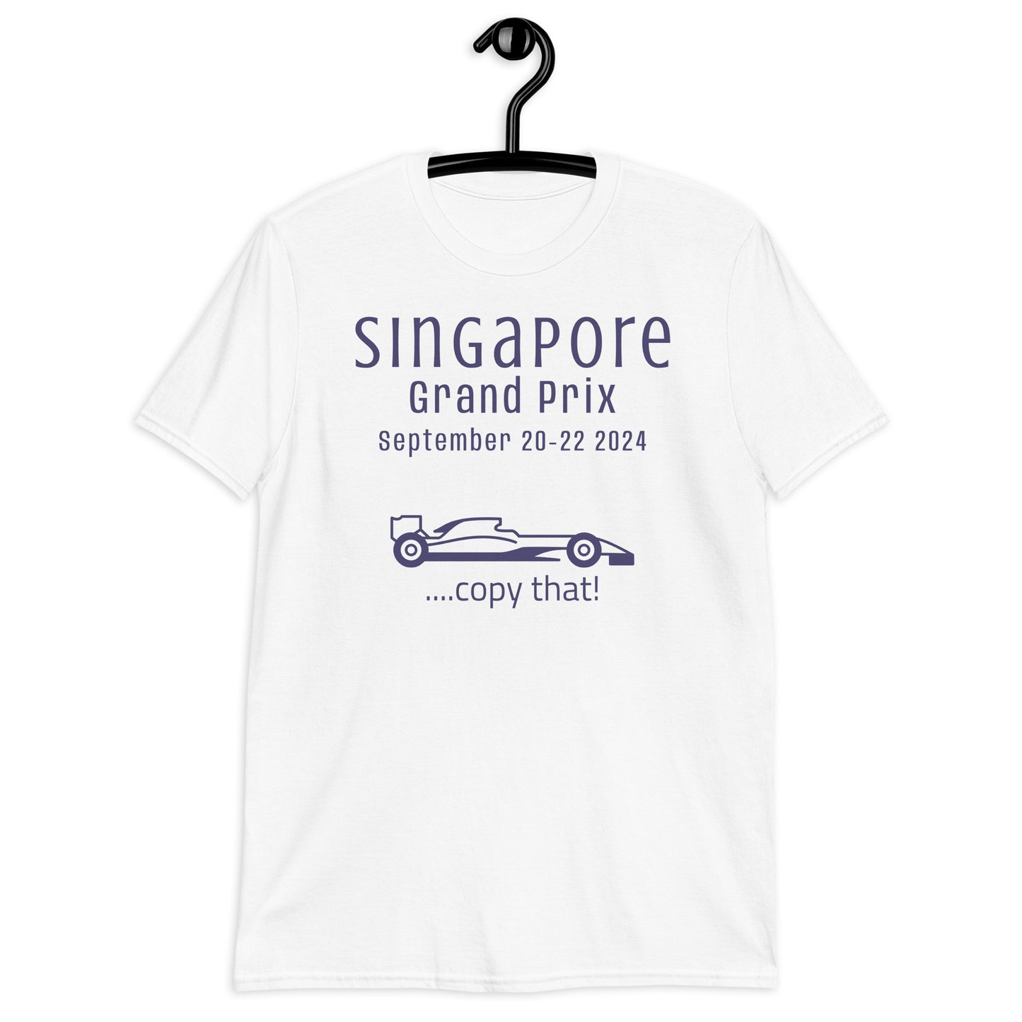 2024 Singapore Grand Prix Short-Sleeve Unisex T-Shirt