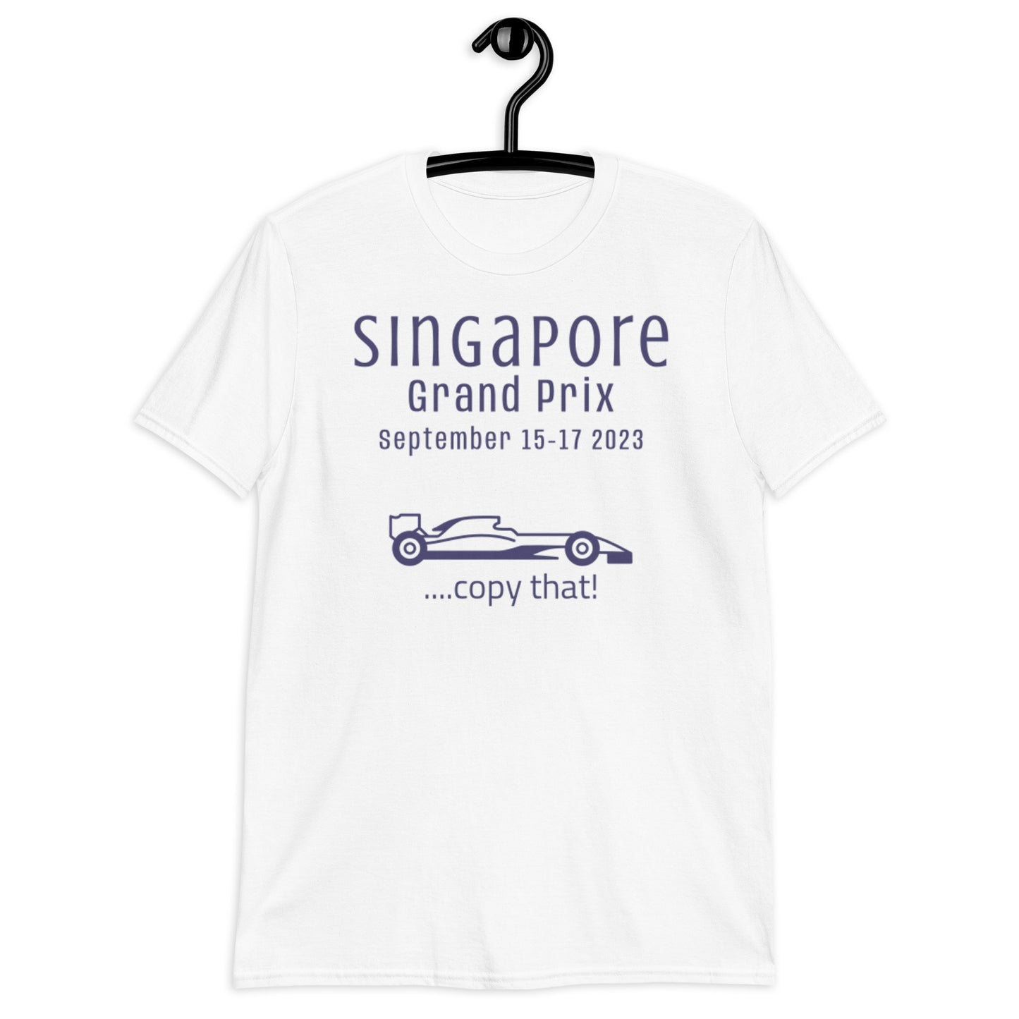 2023 Singapore Grand Prix Short-Sleeve Unisex T-Shirt