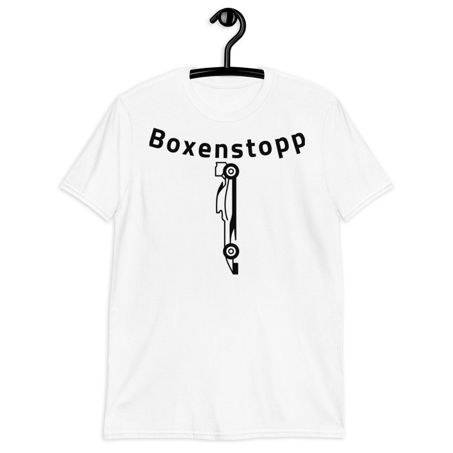 Boxenstopp Front-light (Curve) Short-Sleeve Unisex T-Shirt