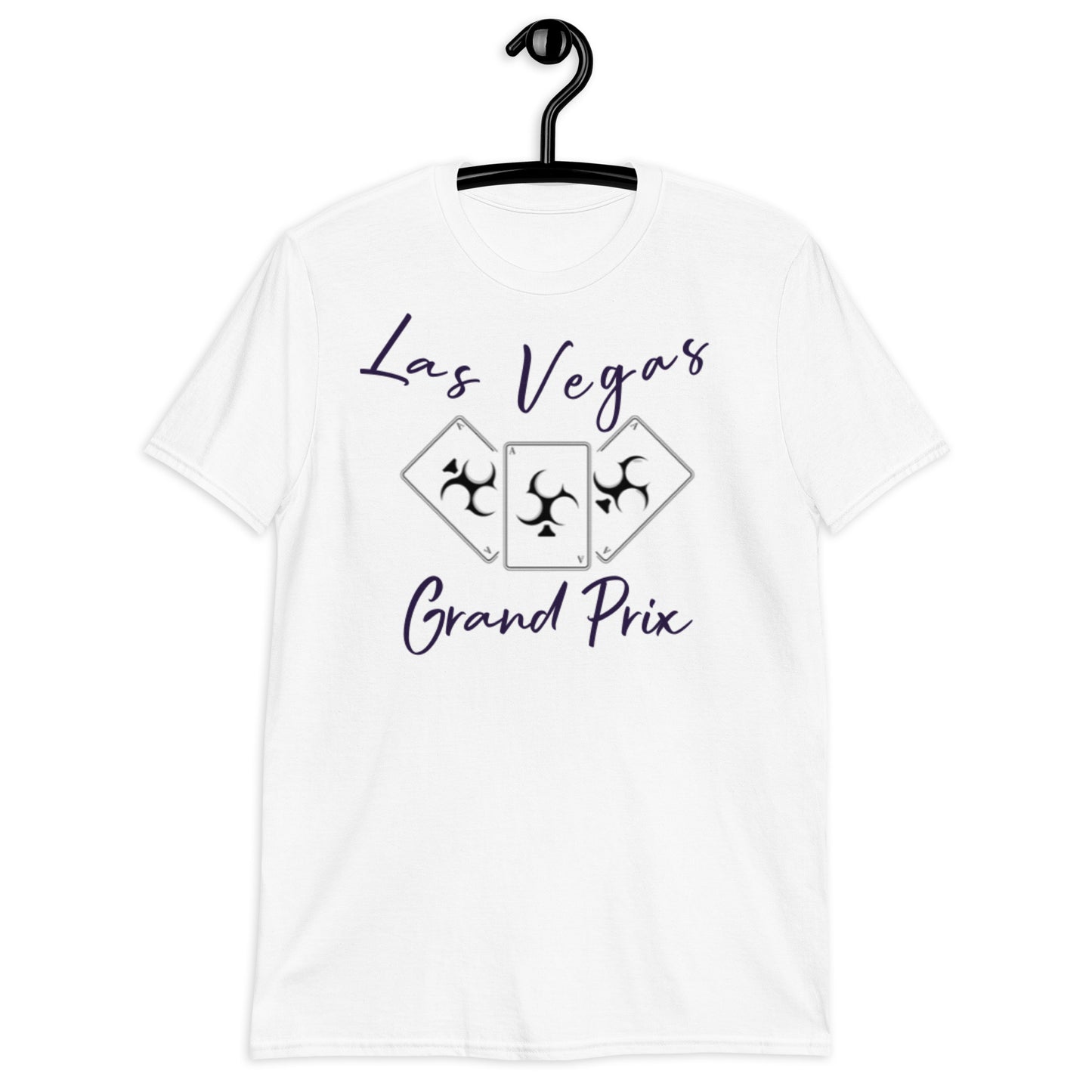 Las Vegas Grand Prix Front (Cards) Short-Sleeve Unisex T-Shirt
