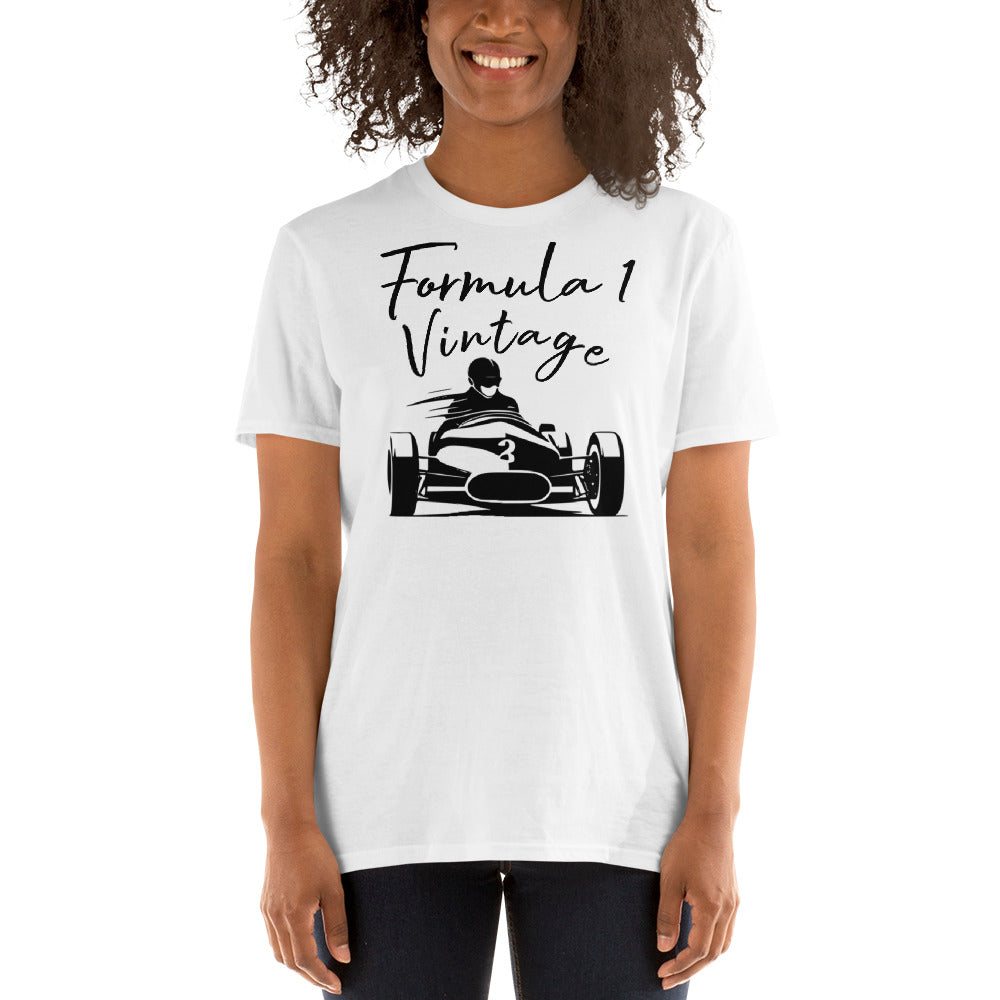 Vintage Front Short-Sleeve Unisex T-Shirt