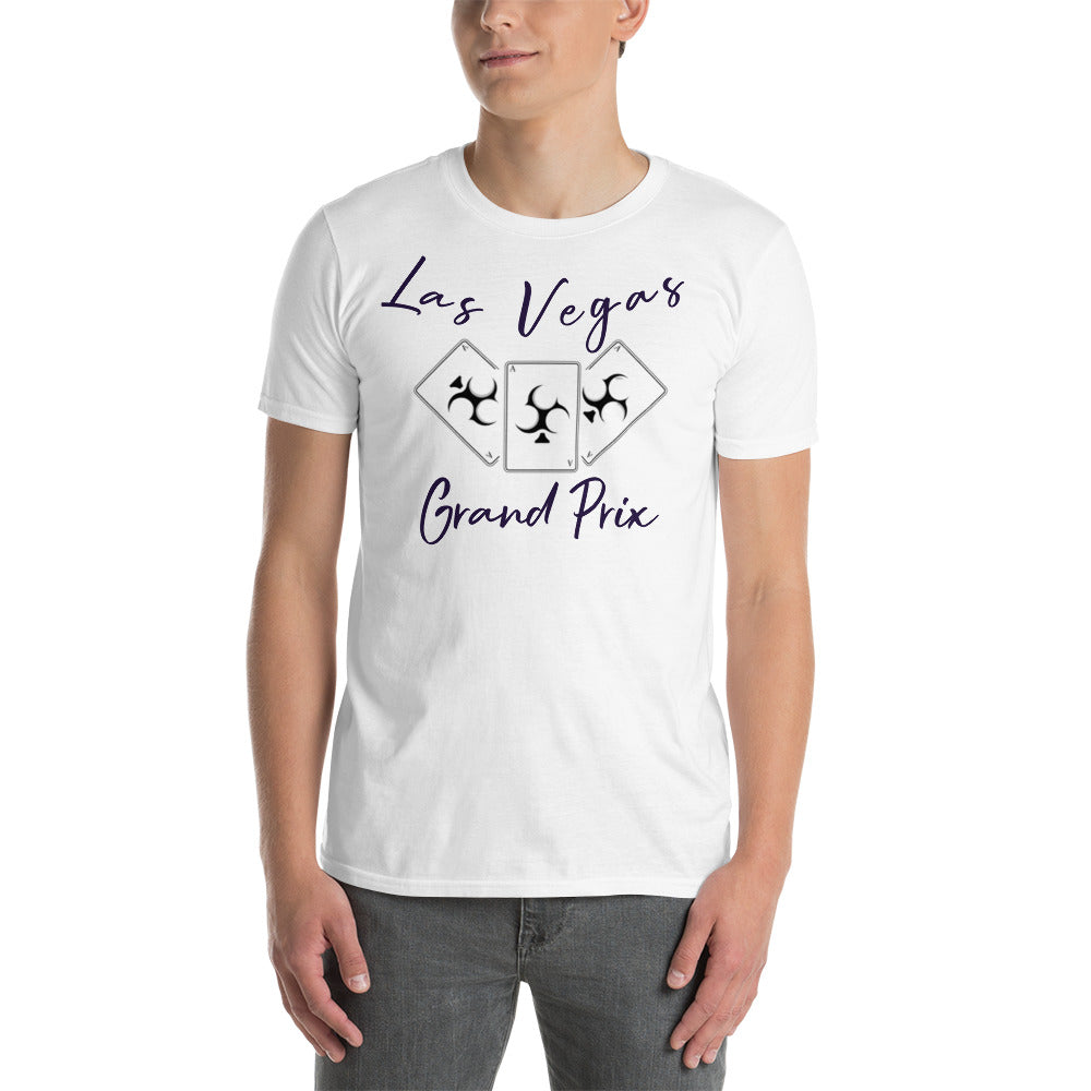 Las Vegas Grand Prix Front (cards) Short-Sleeve Unisex T-Shirt