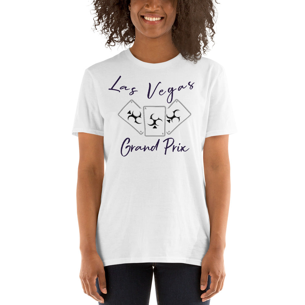 Las Vegas Grand Prix Front (cards) Short-Sleeve Unisex T-Shirt