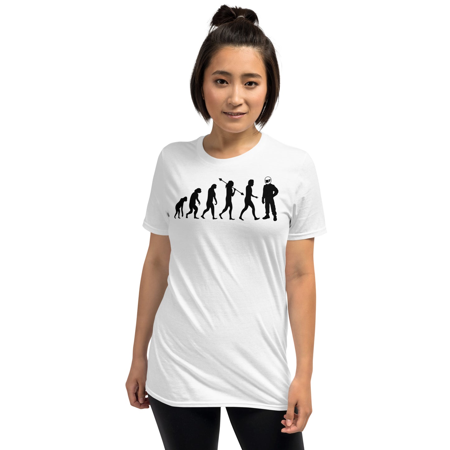 Evolution Front Short-Sleeve Unisex T-Shirt