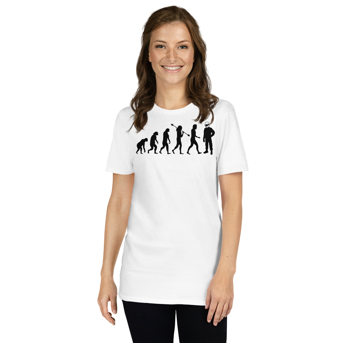 Evolution Front Short-Sleeve Unisex T-Shirt