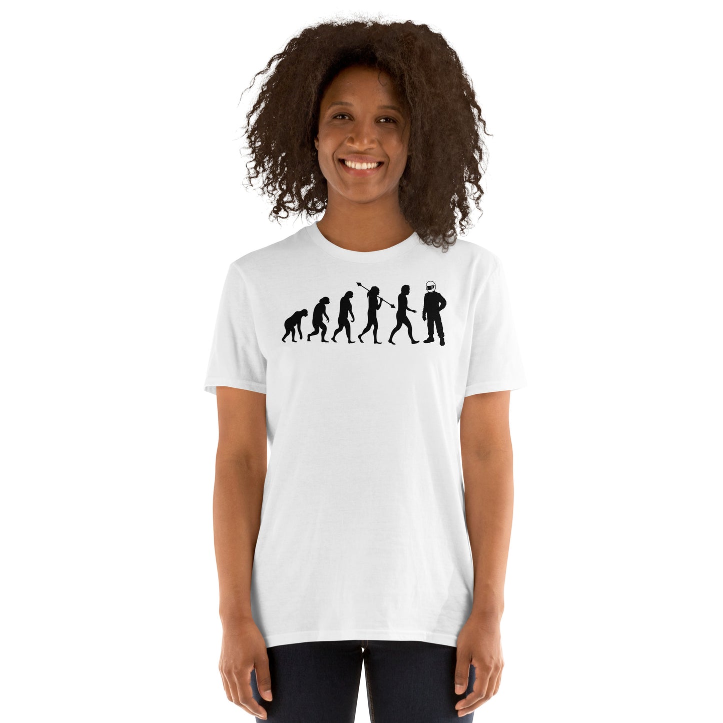 Evolution Front Short-Sleeve Unisex T-Shirt