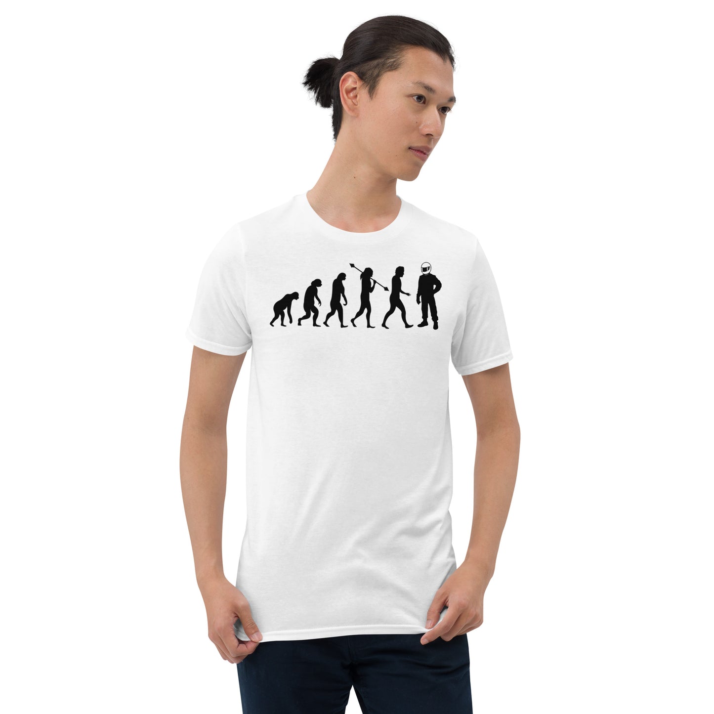 Evolution Reverse Short-Sleeve Unisex T-Shirt