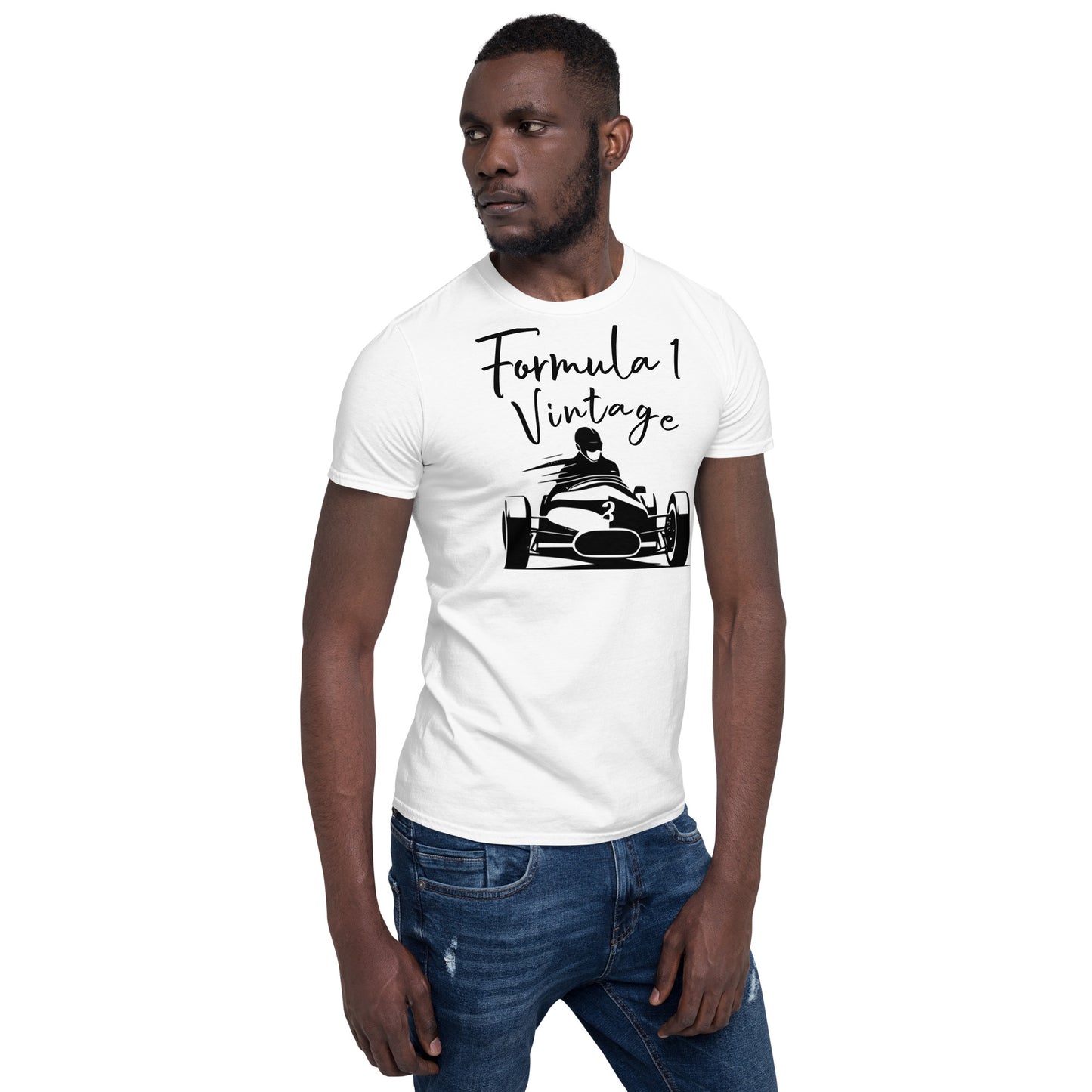 Vintage Front Short-Sleeve Unisex T-Shirt