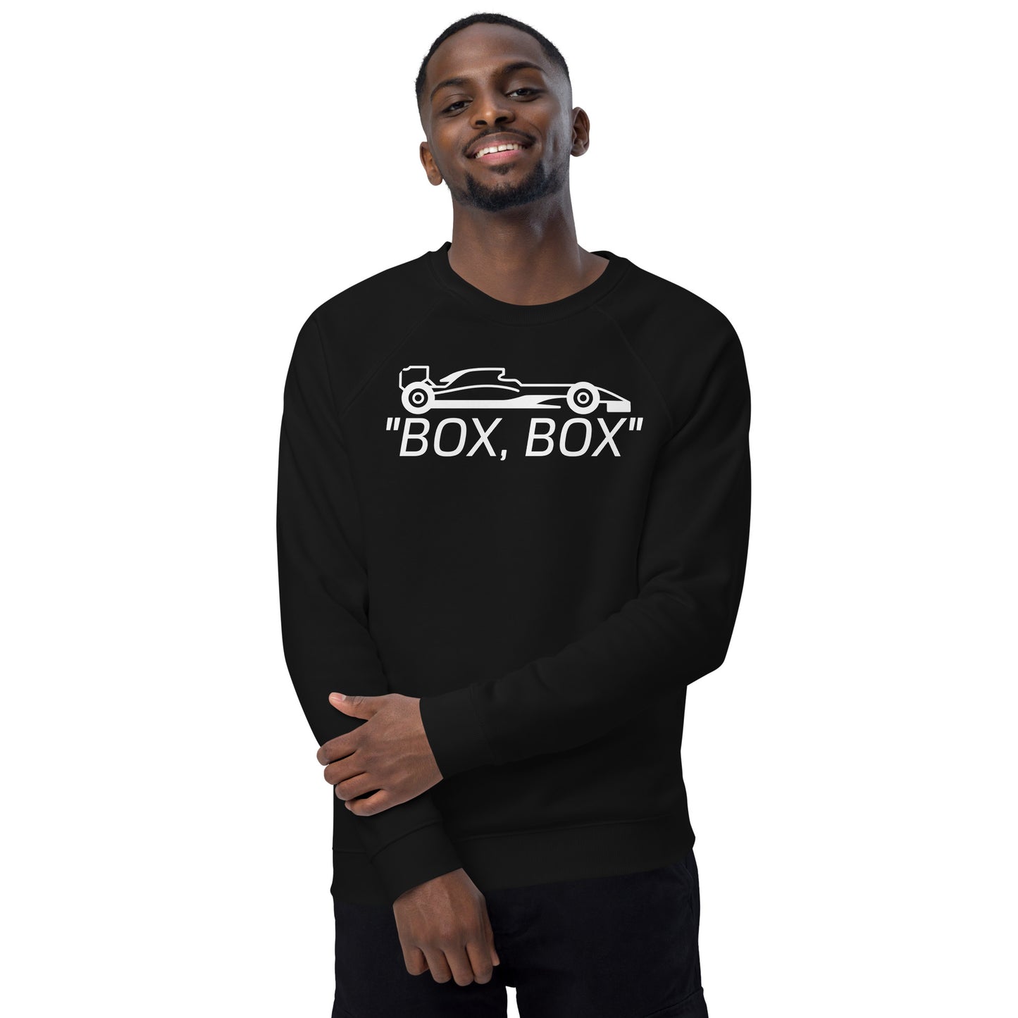 BOX, BOX Unisex organic raglan sweatshirt