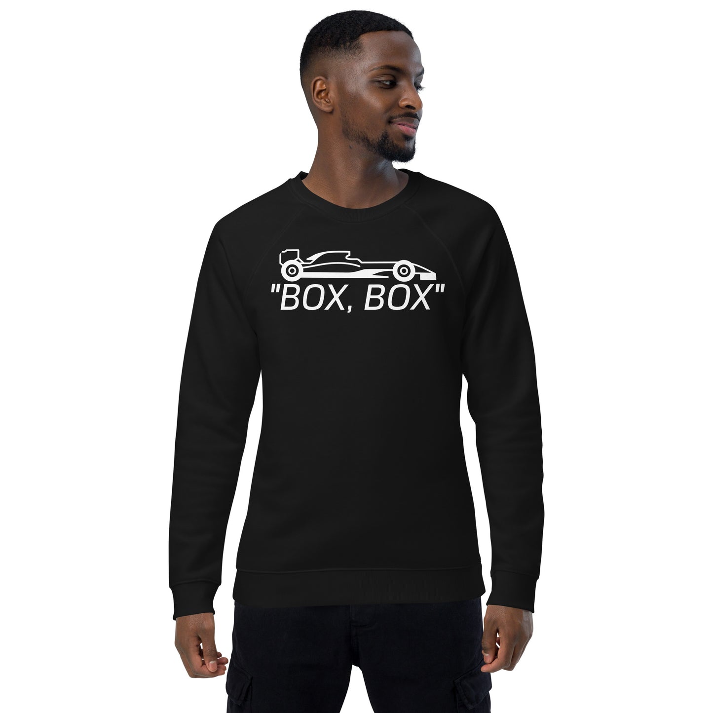 BOX, BOX Unisex organic raglan sweatshirt