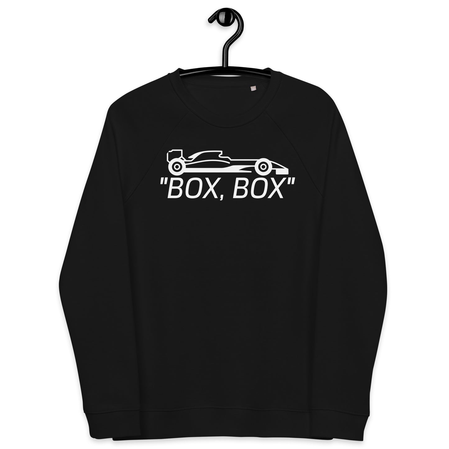 BOX, BOX Unisex organic raglan sweatshirt