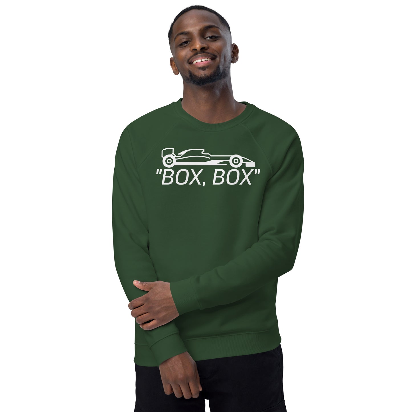 BOX, BOX Unisex organic raglan sweatshirt