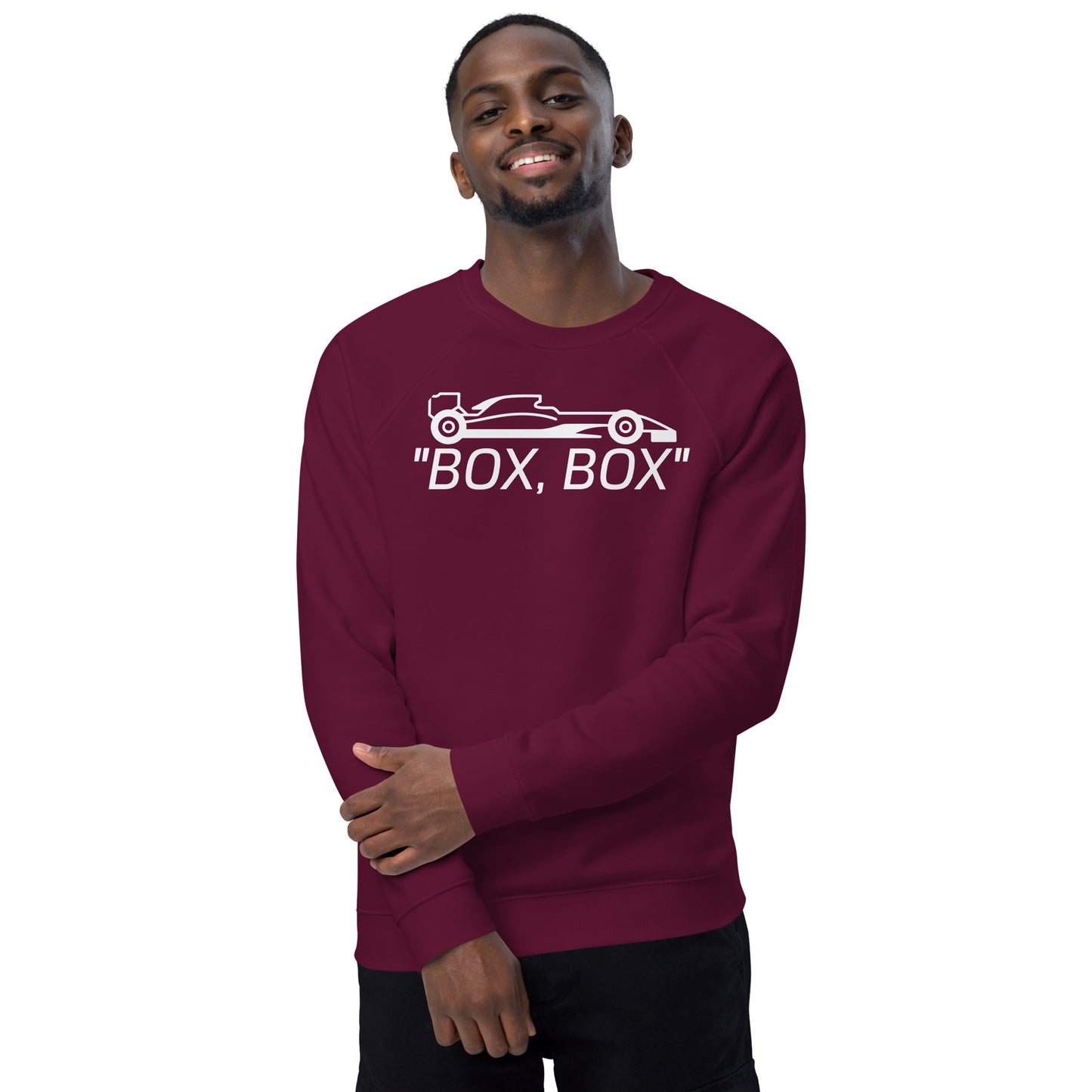 BOX, BOX Unisex organic raglan sweatshirt