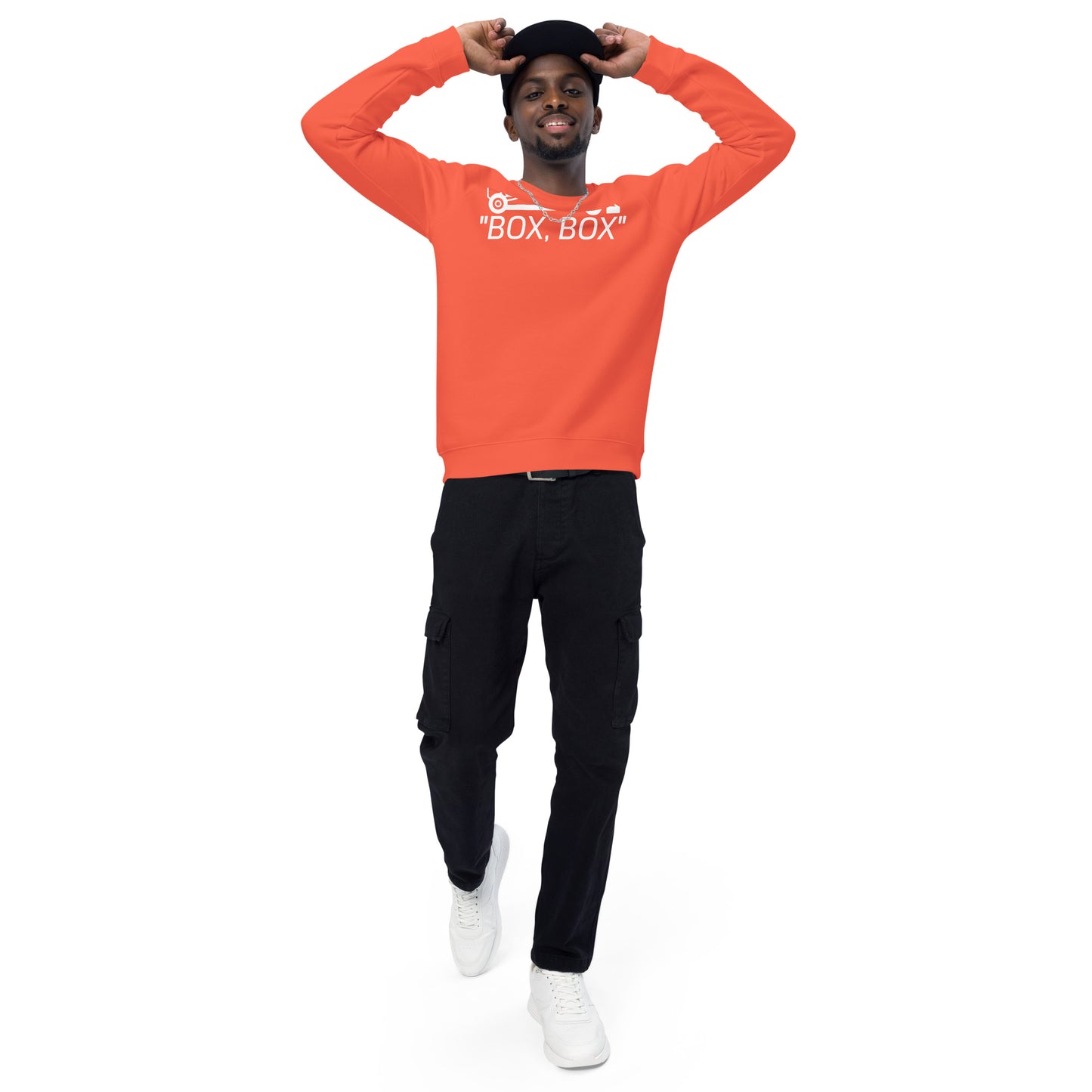 BOX, BOX Unisex organic raglan sweatshirt