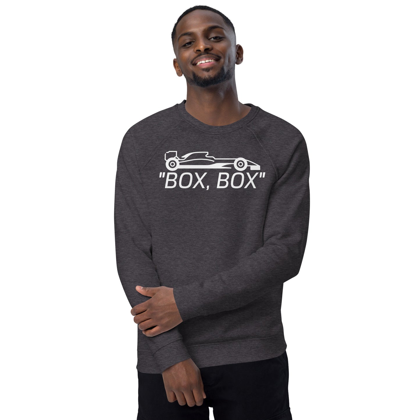 BOX, BOX Unisex organic raglan sweatshirt