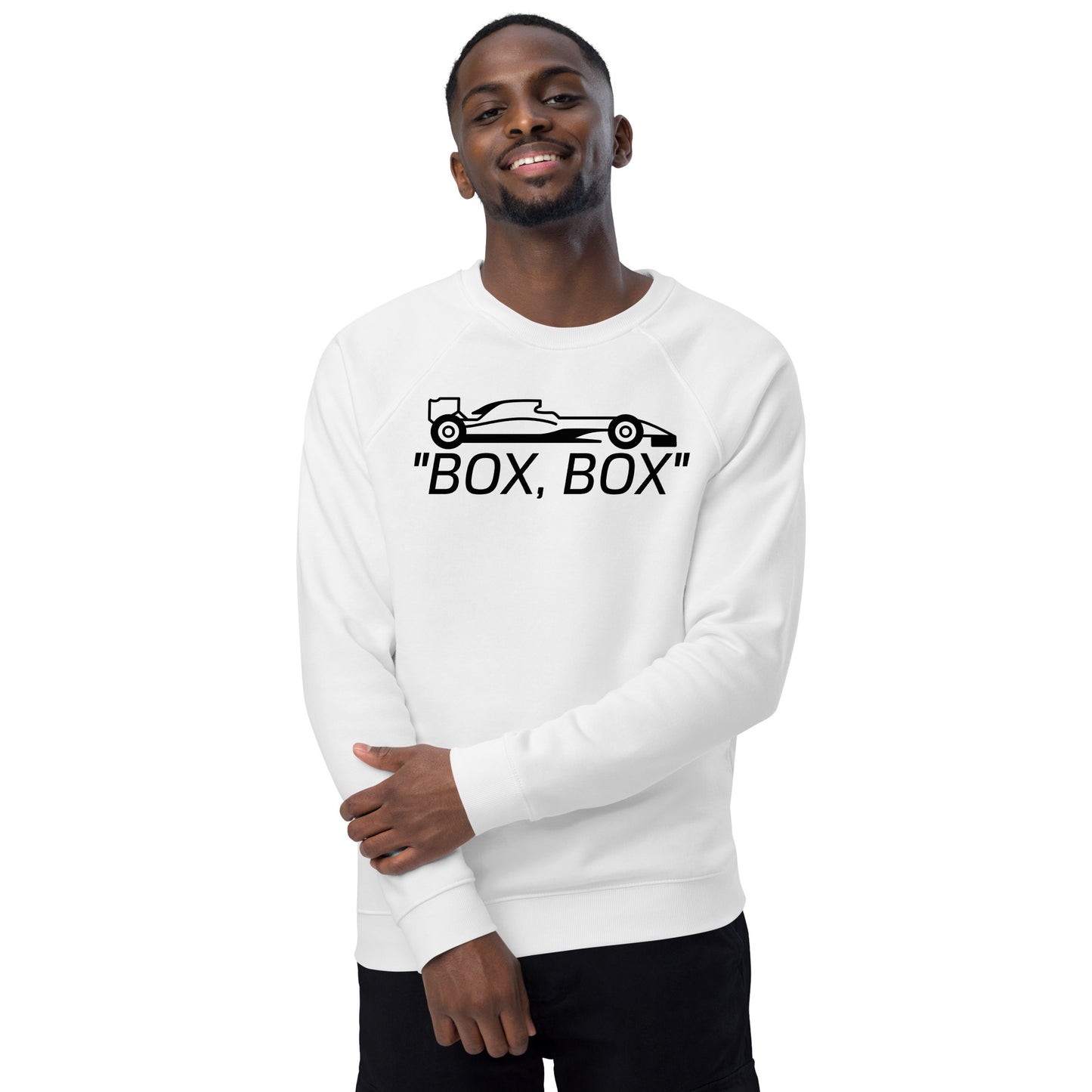 BOX, BOX Unisex organic raglan sweatshirt