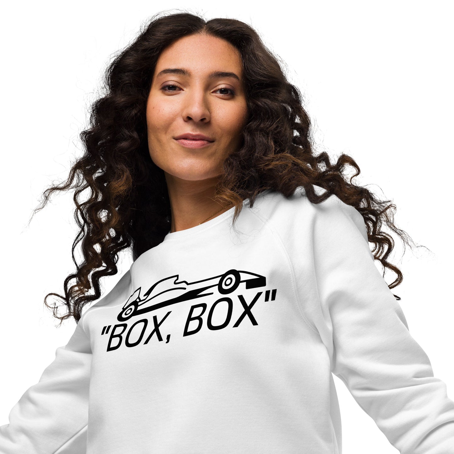 BOX, BOX Unisex organic raglan sweatshirt