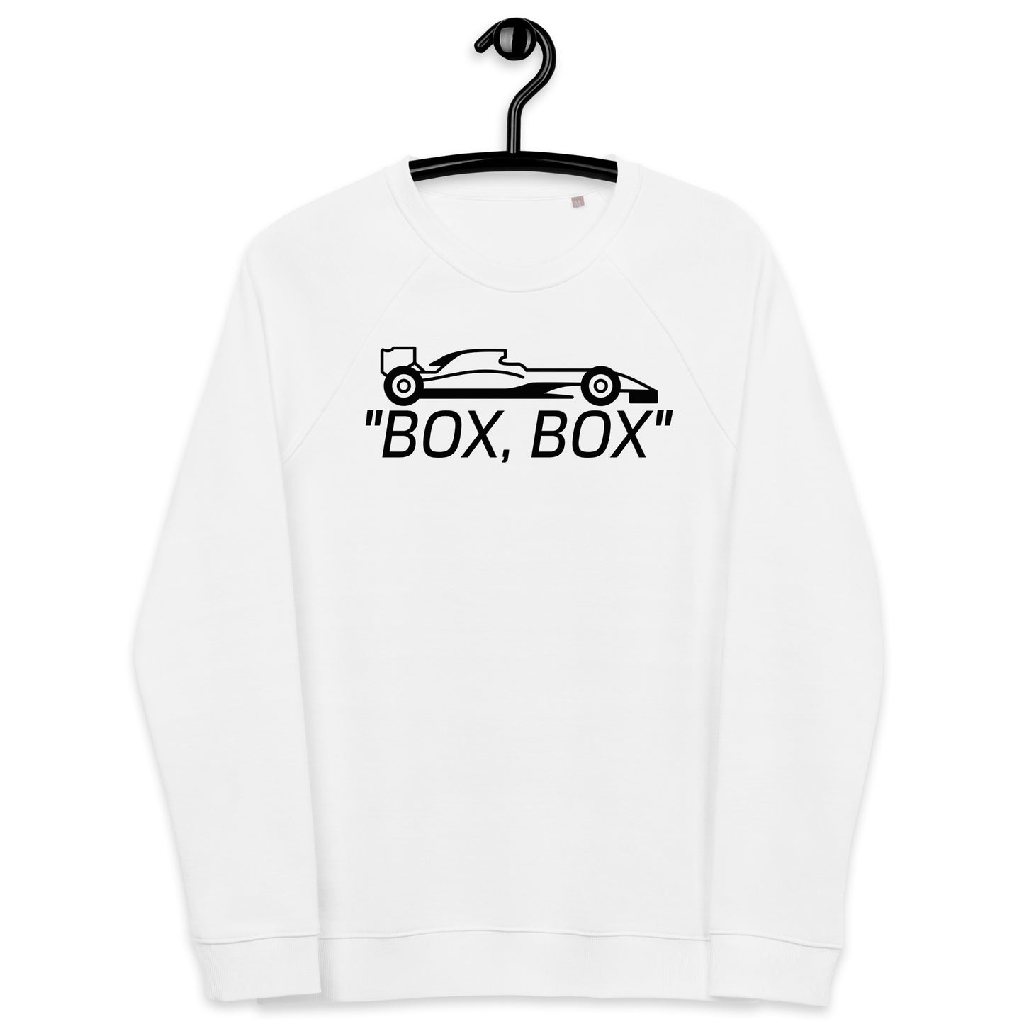 BOX, BOX Unisex organic raglan sweatshirt