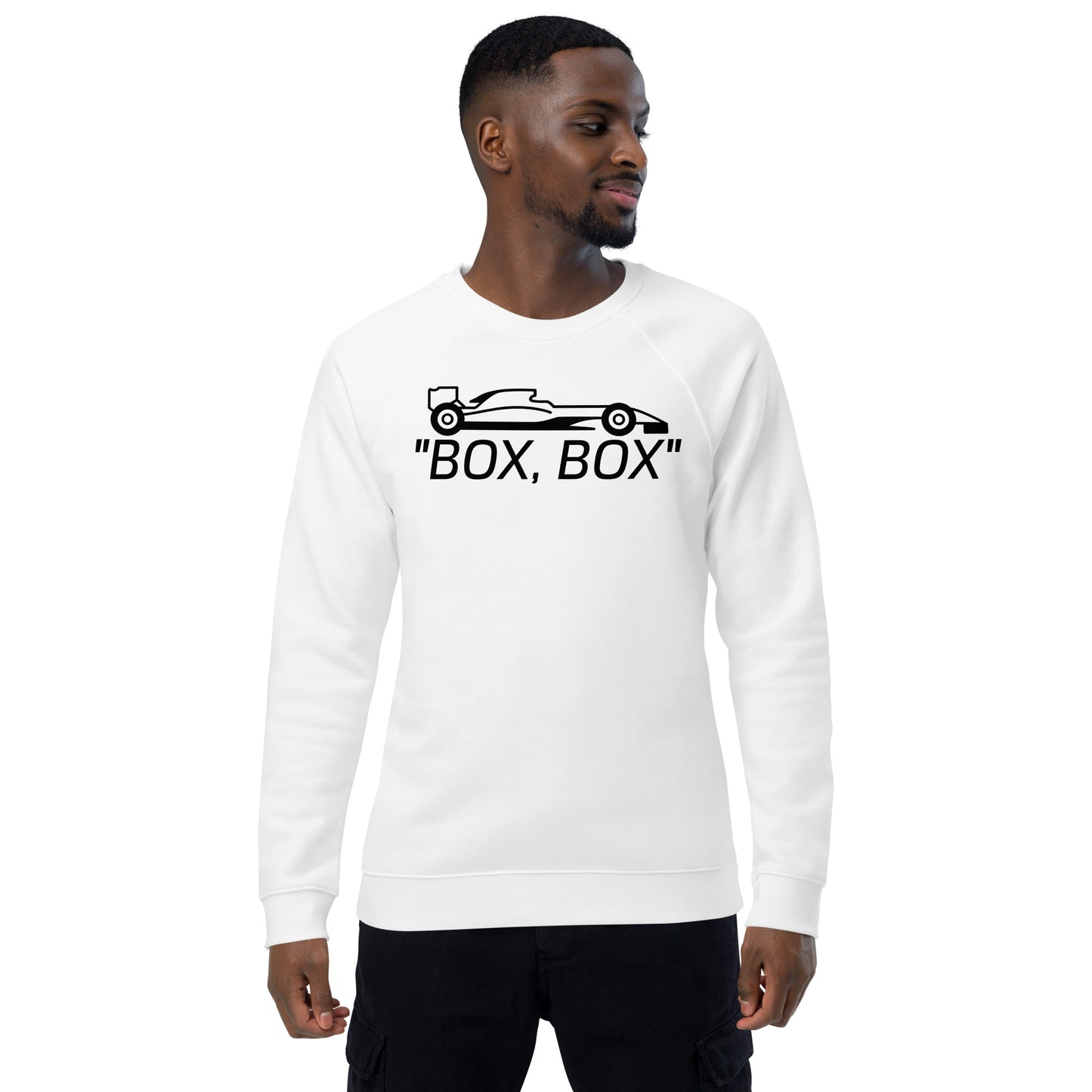 BOX, BOX Unisex organic raglan sweatshirt