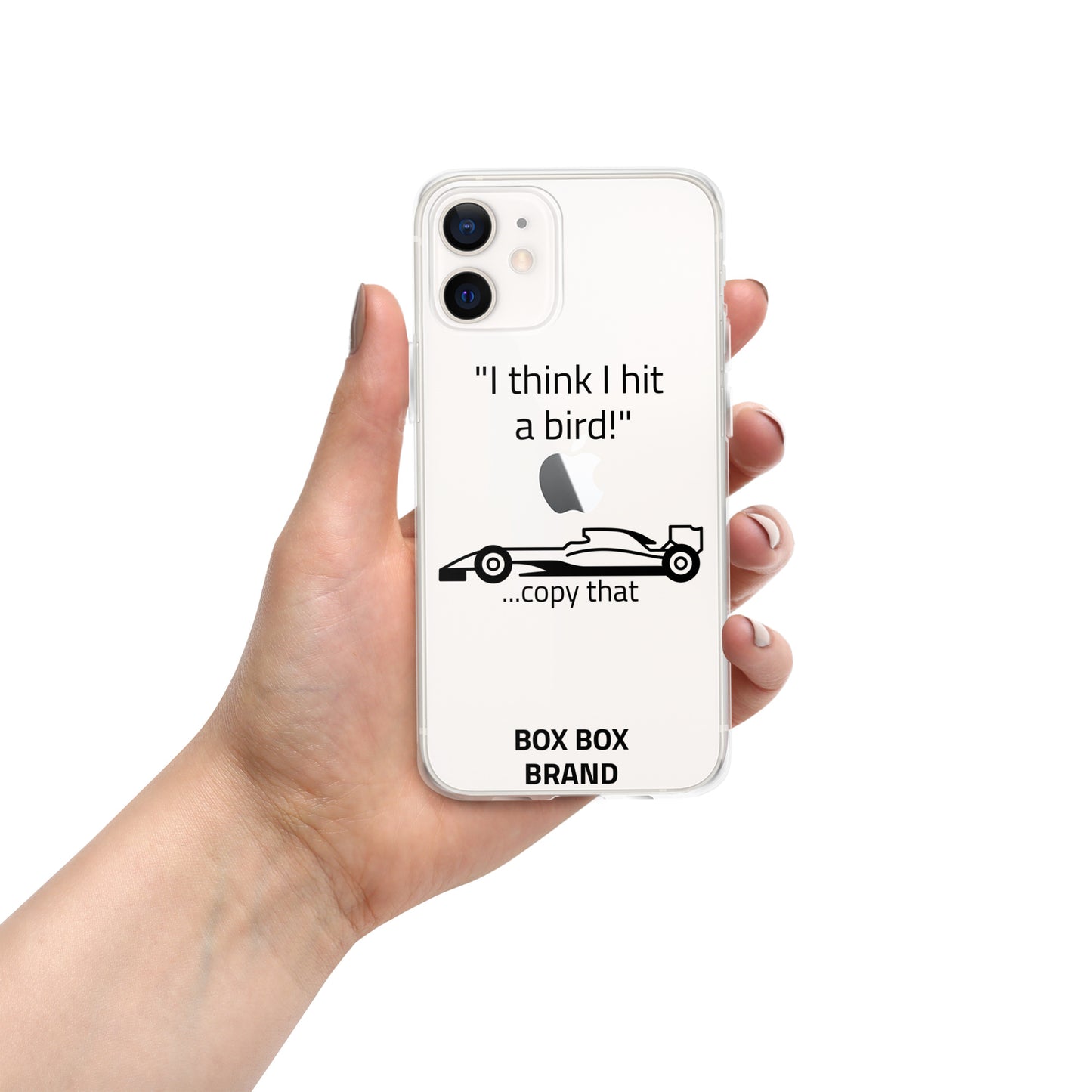 "I think I hit a bird!" Clear Case for iPhone®