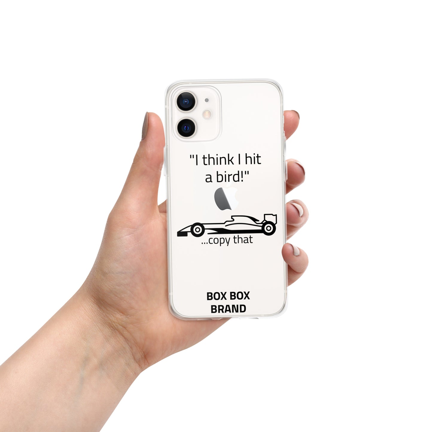 "I think I hit a bird!" Clear Case for iPhone®