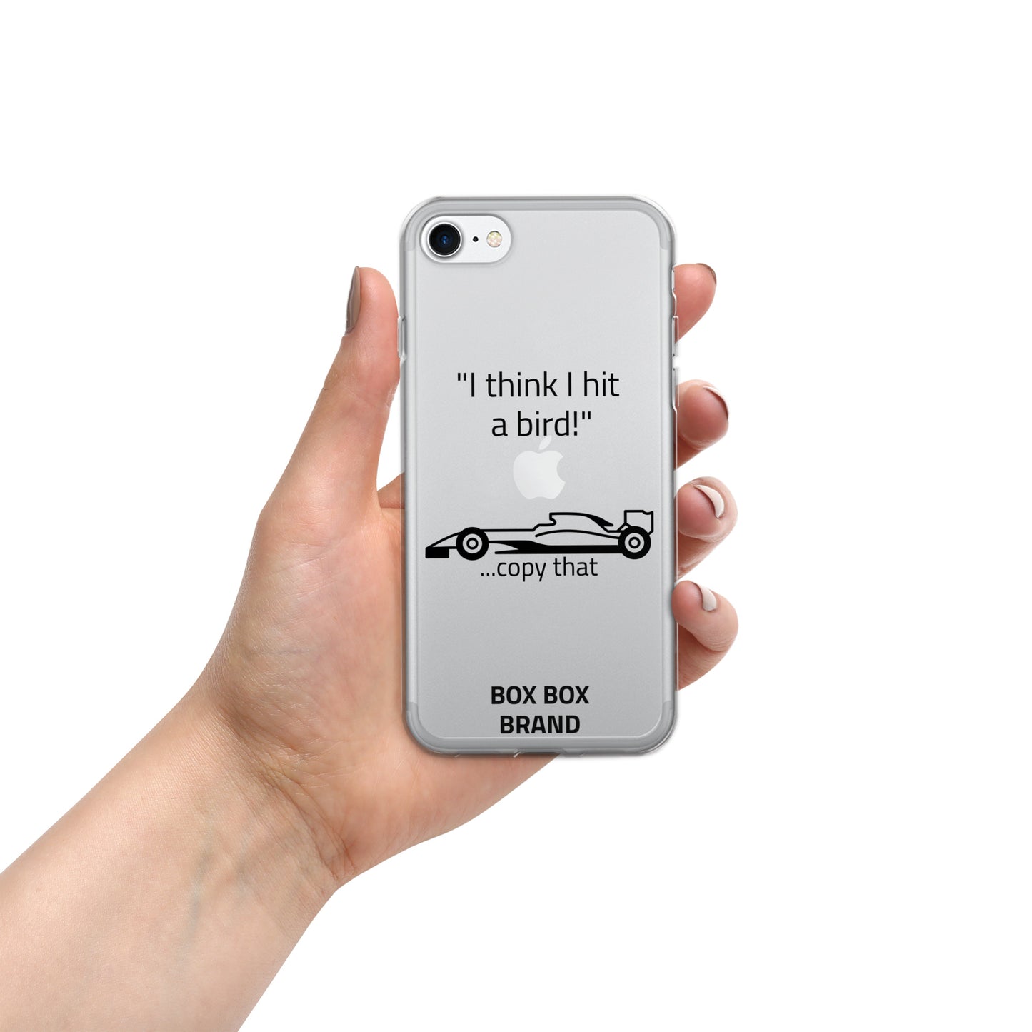 "I think I hit a bird!" Clear Case for iPhone®