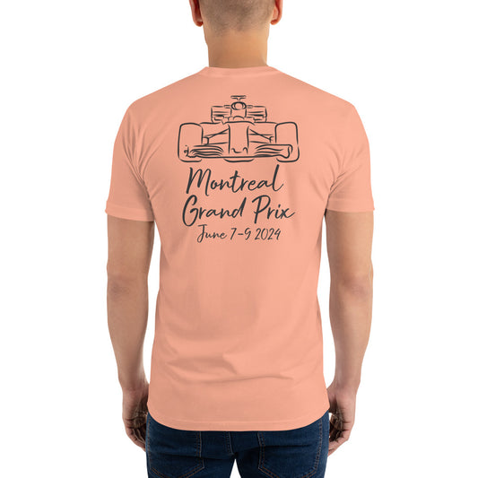 Form-Fitting Montreal Grand Prix Reverse Short Sleeve T-shirt