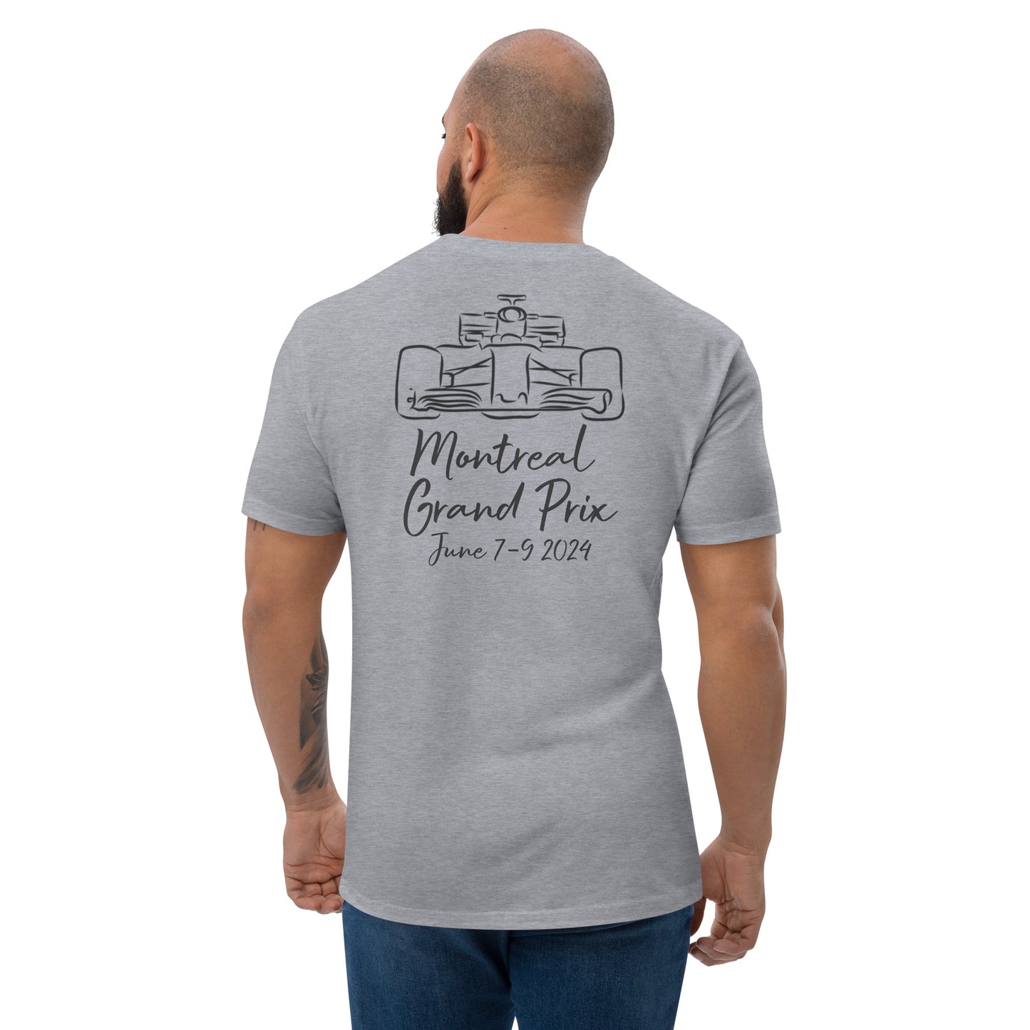 Form-Fitting Montreal Grand Prix Reverse Short Sleeve T-shirt